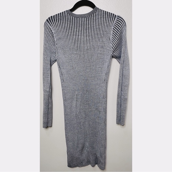 Express Midi Sweater Knit Vertical Stripes Dress NWOT - Picture 13 of 14